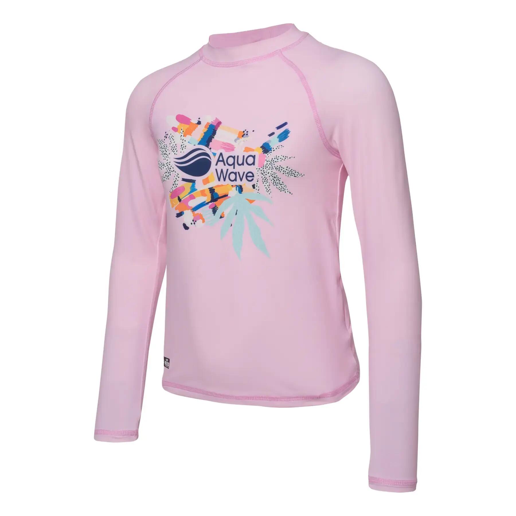 T-shirt anti UV manches longues fille Aquawave Uver 2/5