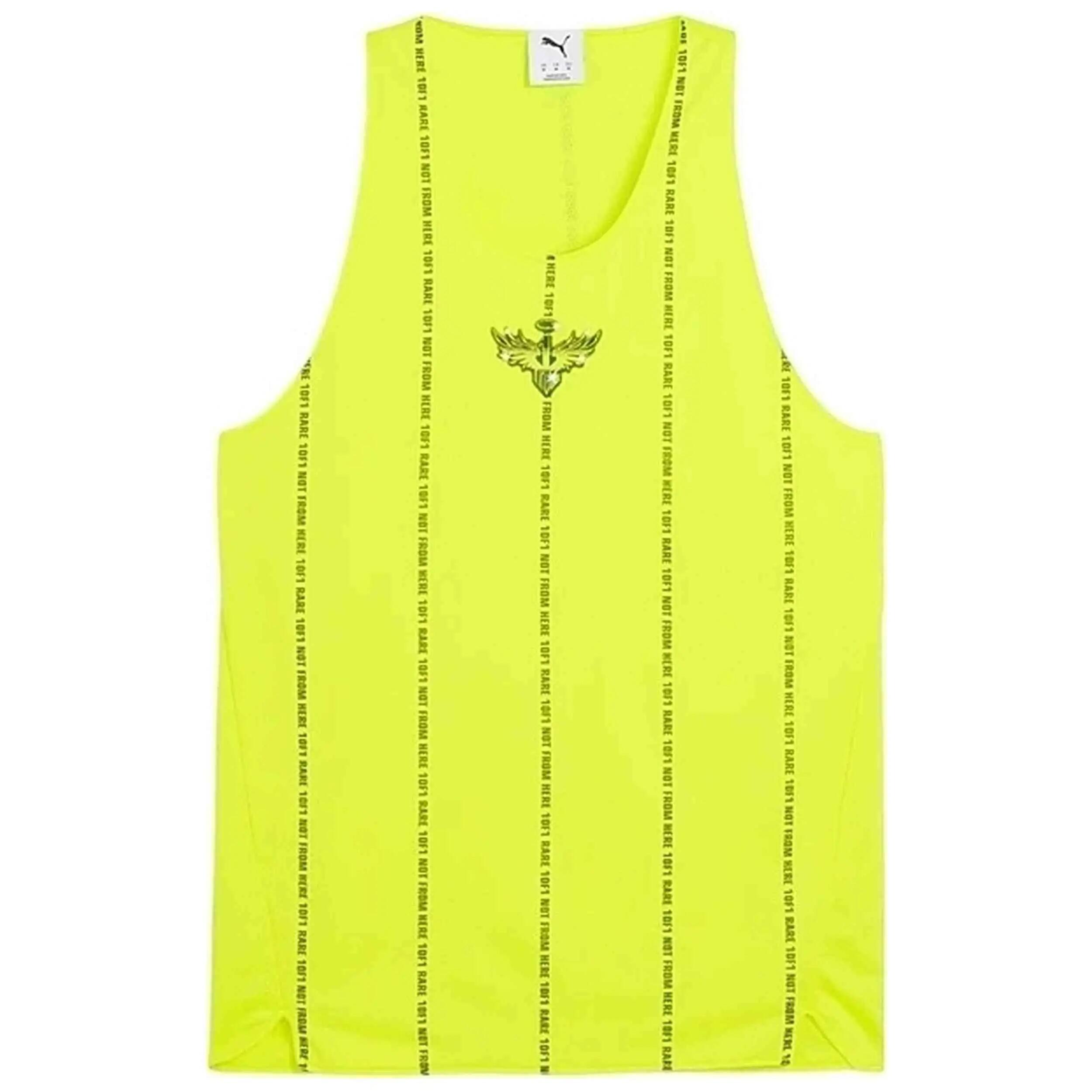 Debardeur Puma modèle LaMelo Alwayz On 1 Jersey "Yellow Alert" pour homme 2/5