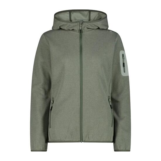 Sweatshirt à capuche empiècements en mesh femme CMP Knit-Tech