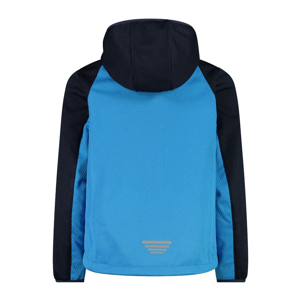 Polar dziecięcy z kapturem CMP Fix Knit-Tech 2/2
