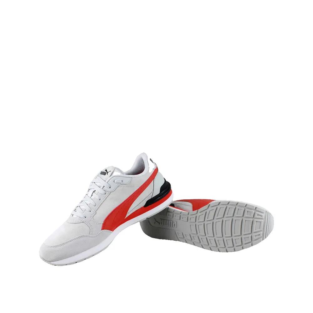 Buty PUMA ST RUNNER V4 SD Szary/Czerwony 5/6