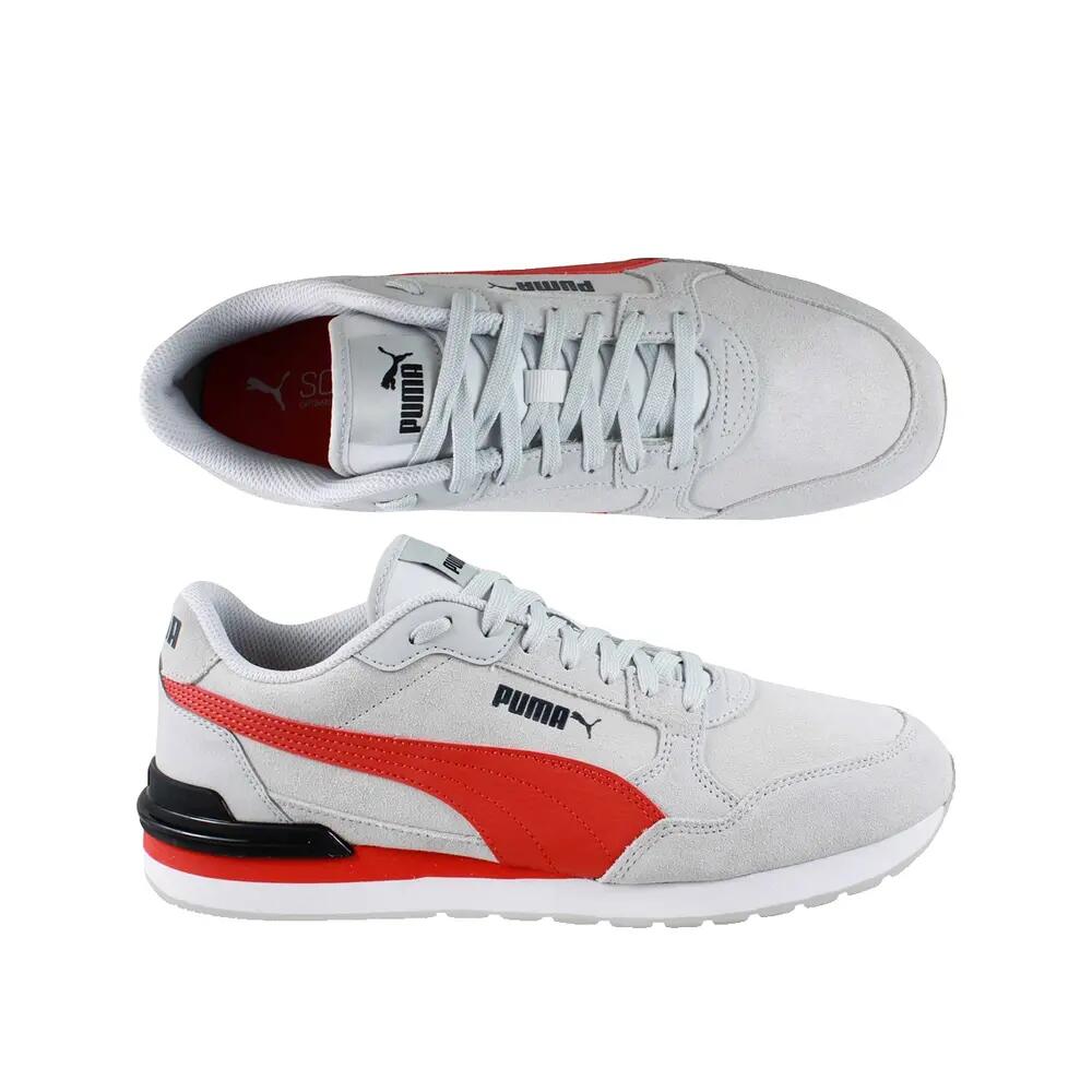 Buty PUMA ST RUNNER V4 SD Szary/Czerwony 3/6
