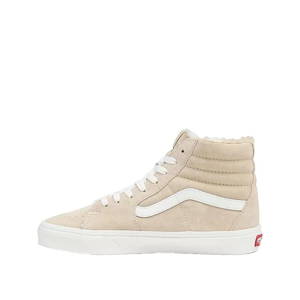 Buty Vans Sk8-Hi z zamszu w jasnobrązowym kolorze 2/3
