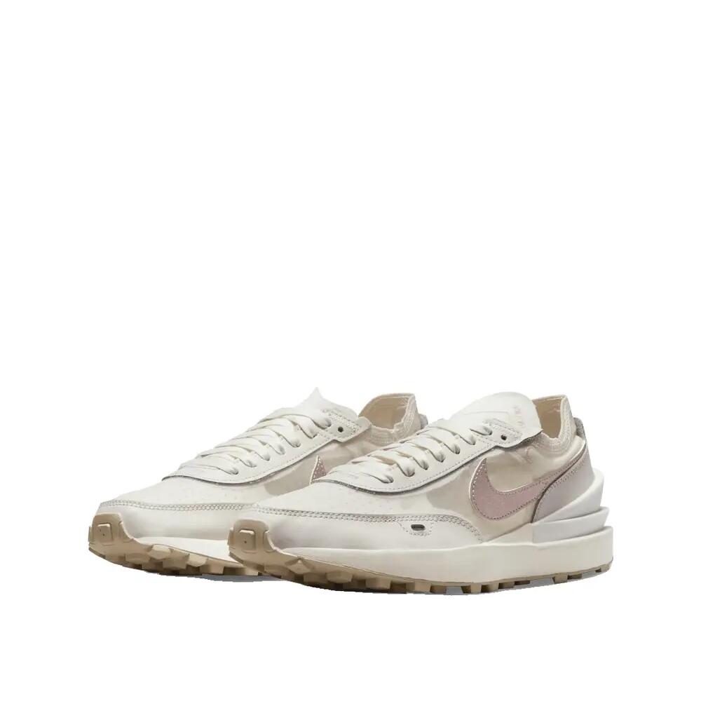Scarpe Nike Waffle One Beige 3/5