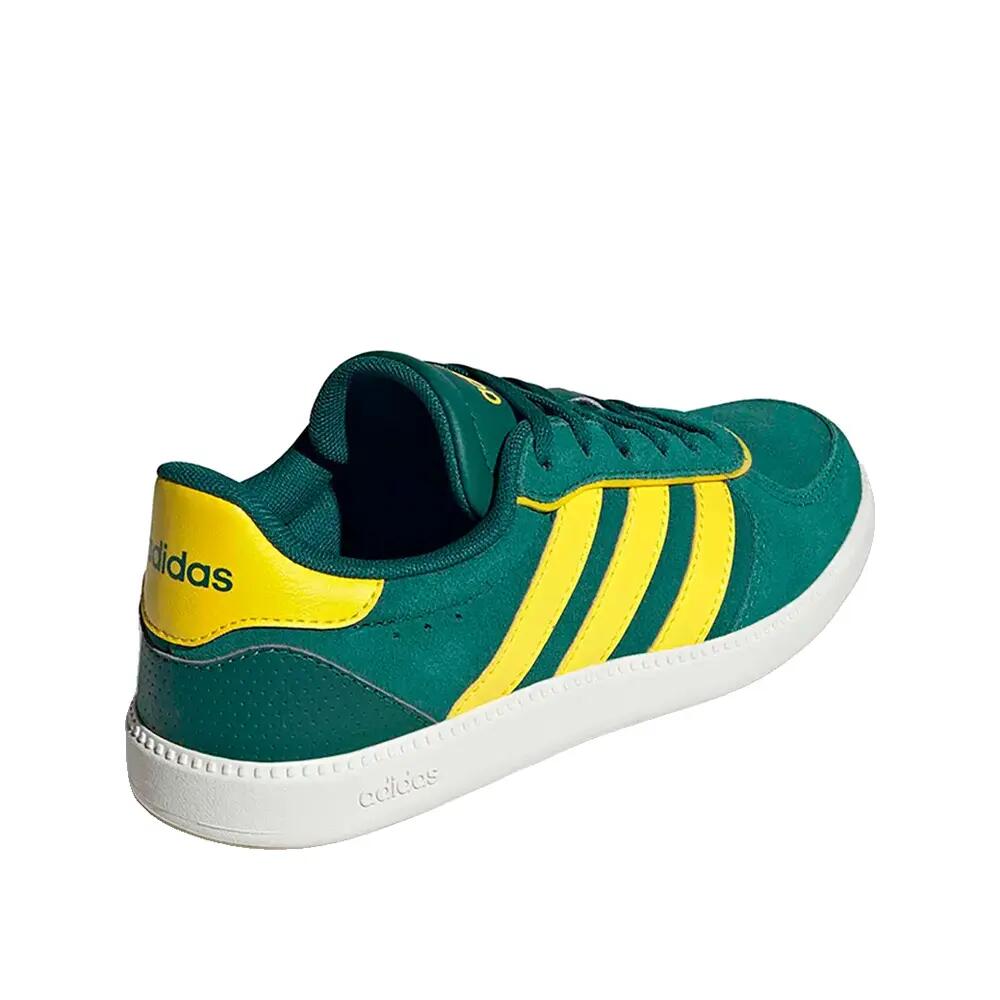 Zapatillas adidas Breaknet Sleek Junior Verde/Amarillo/Blanco 4/6