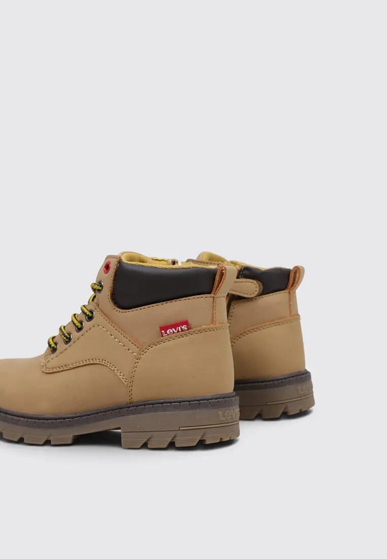 Bottes de randonnée - Garçon - Mi-hautes - JAX PLUS - Cuir 4/4