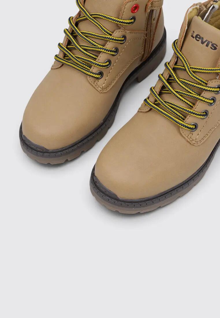 Bottes de randonnée - Garçon - Mi-hautes - JAX PLUS - Cuir 3/4