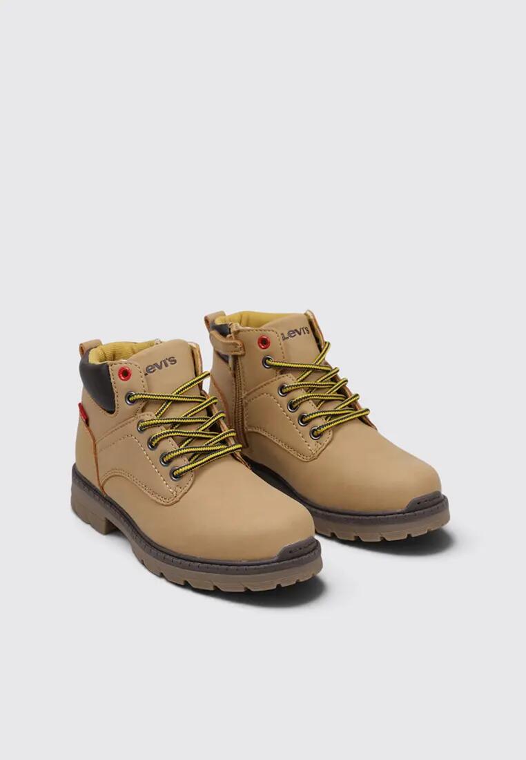 Bottes de randonnée - Garçon - Mi-hautes - JAX PLUS - Cuir 2/4