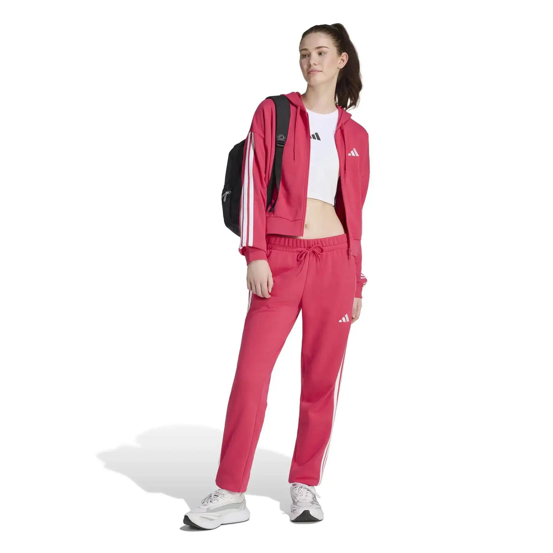 Calças de jogging para mulher adidas Essentials 3-Stripes Cuffed 3/6