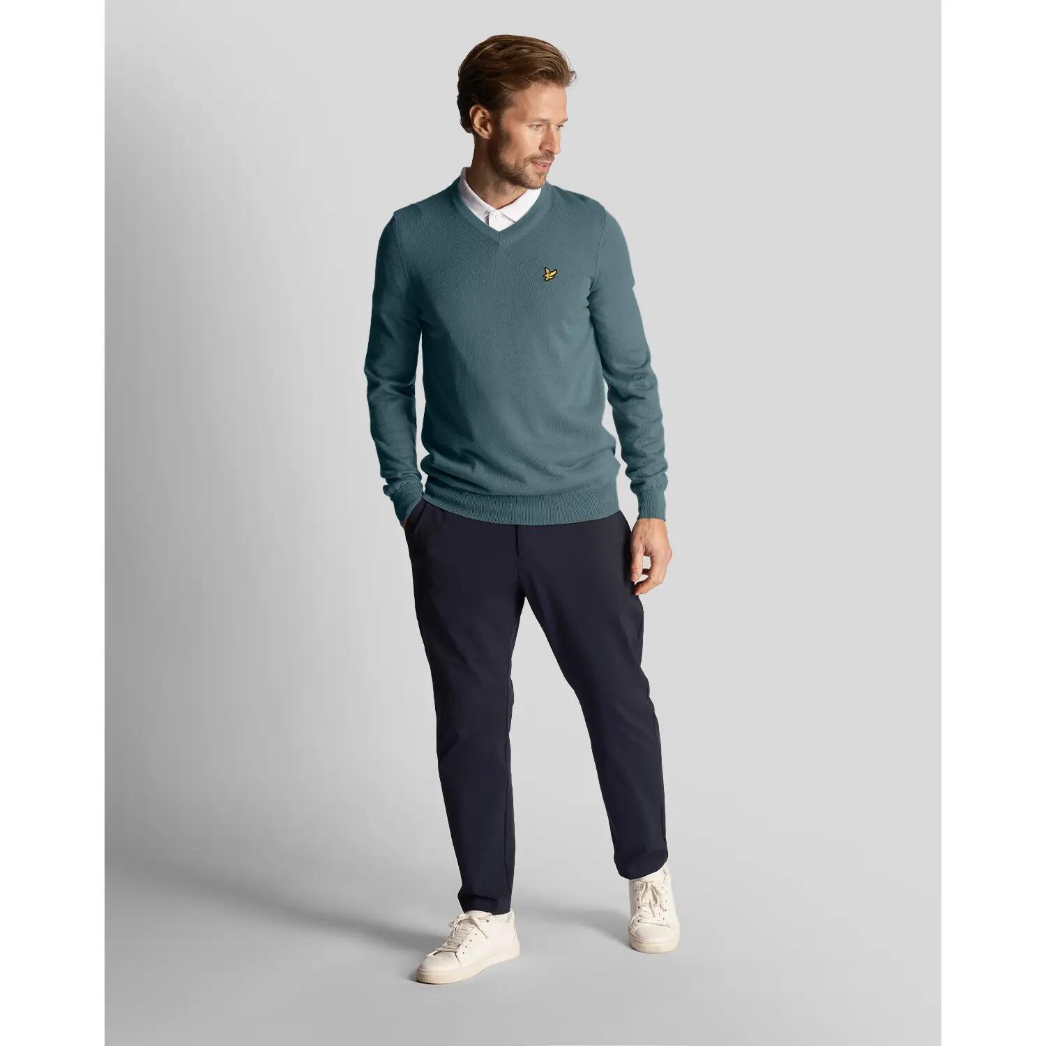 Maglione a collo a V Lyle & Scott 2/4