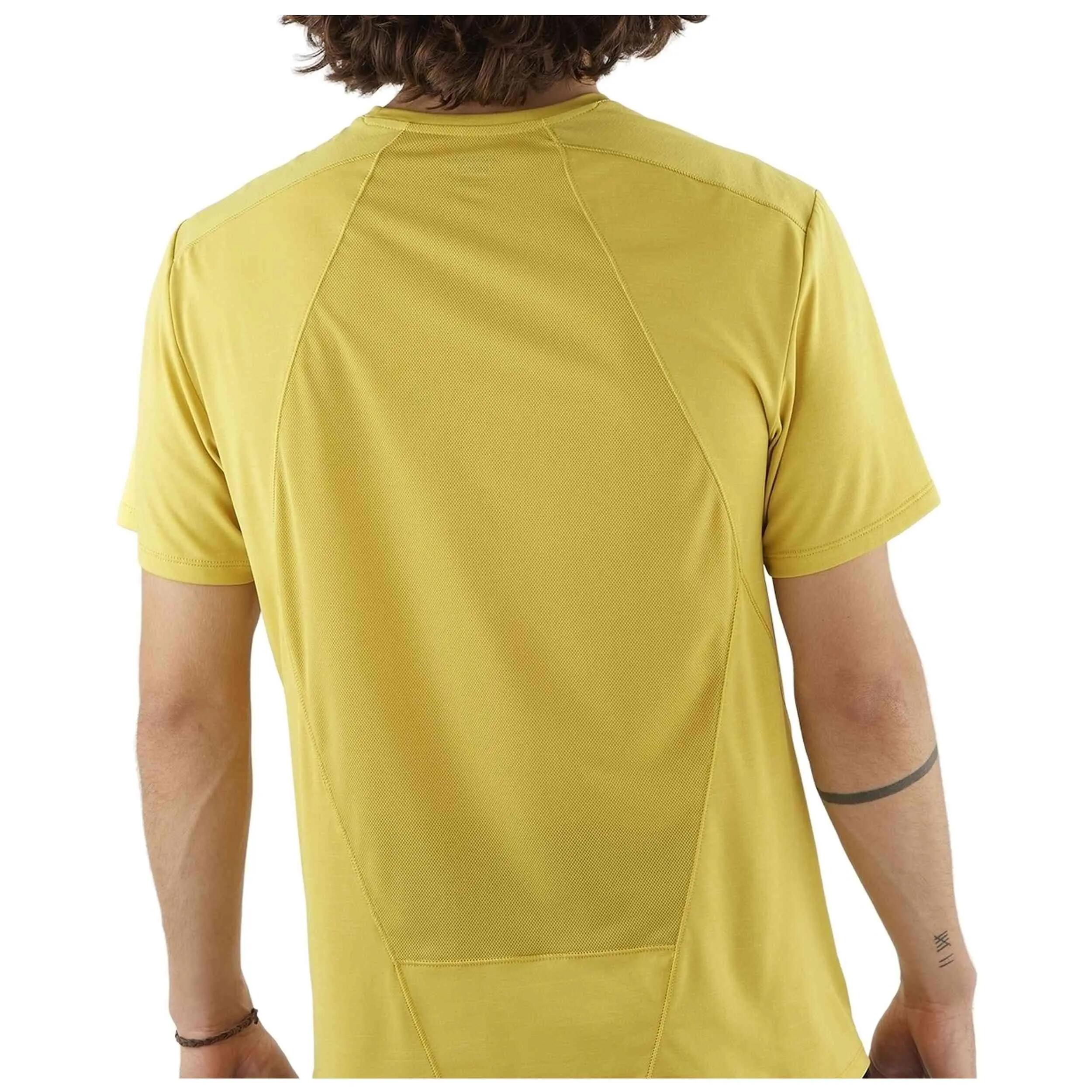 Kurzarmshirt Salomon Modell OUTLINE für männer 3/4