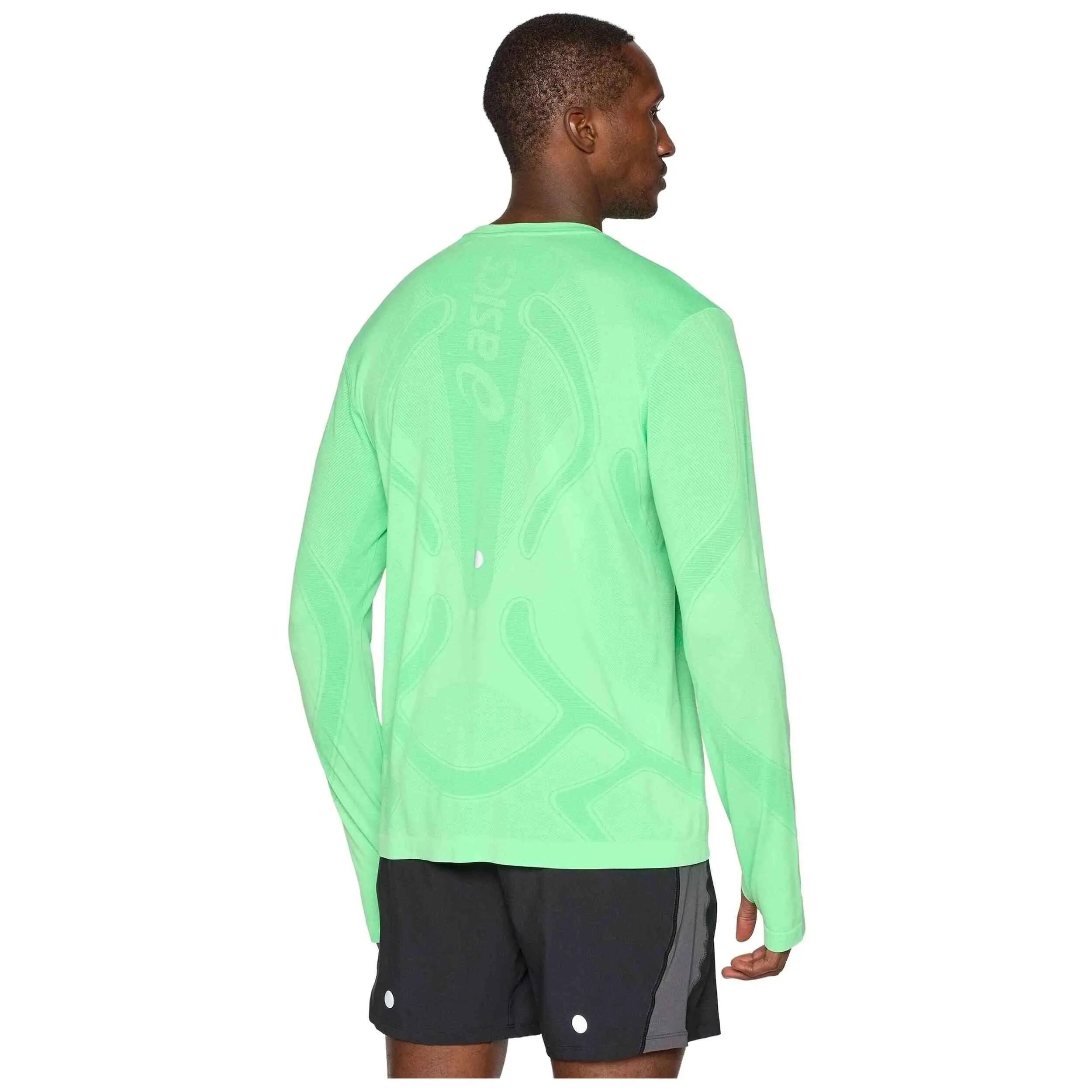 T-shirt à manches longues Asics modèle 2011D356-301 pour unisexe 3/5