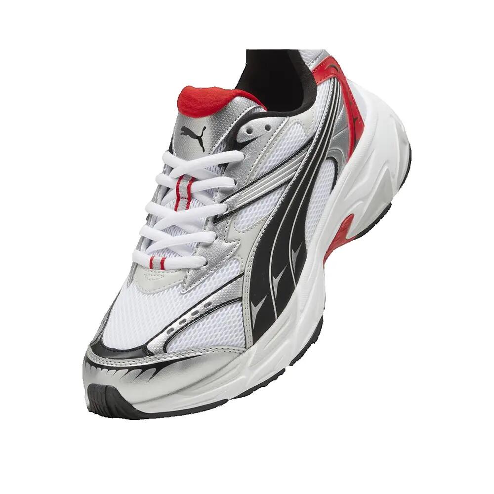 Buty do biegania PUMA Morphic Białe/Czerwone 2/3