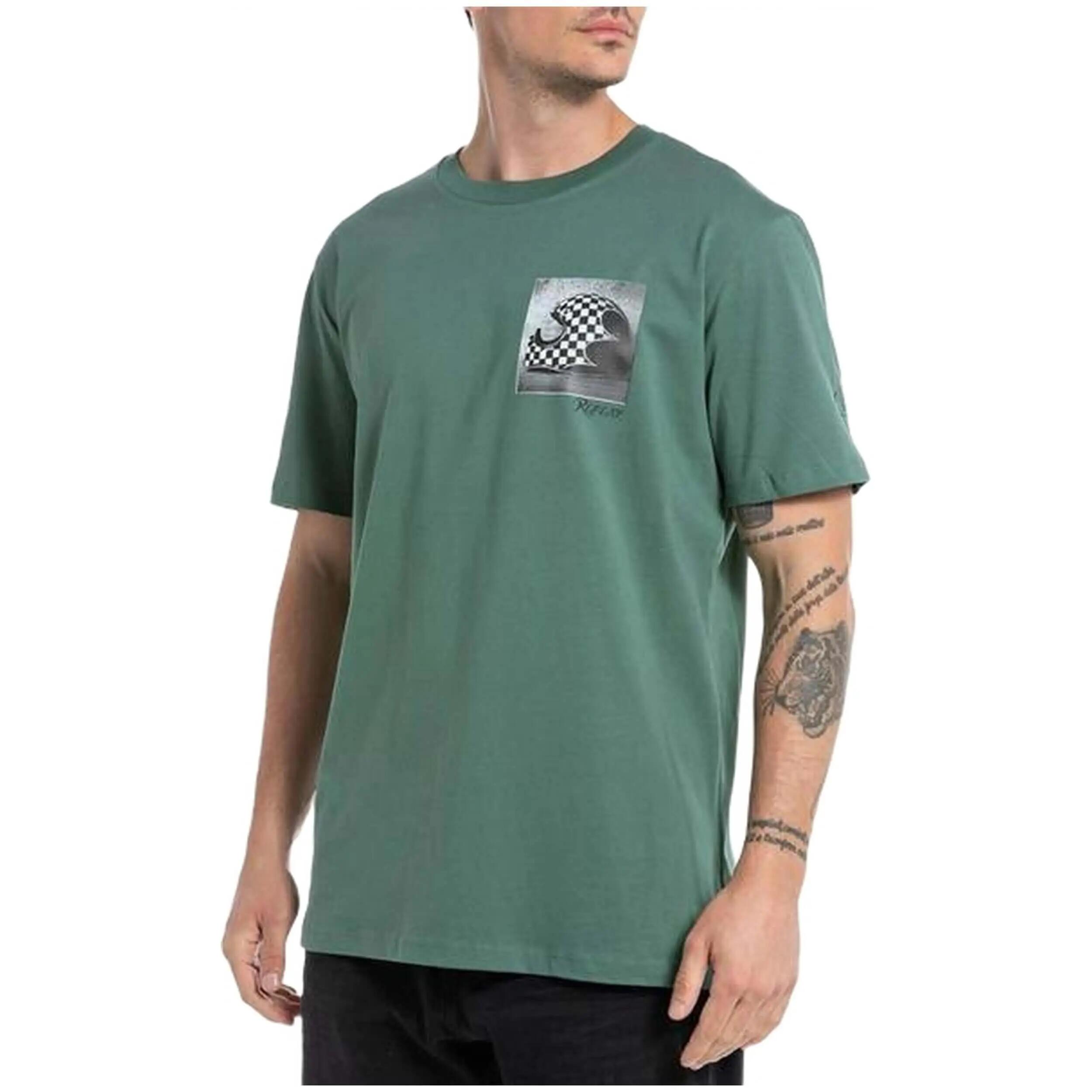 Camiseta de manga corta Replay modelo M666623608P336 para hombre 2/2