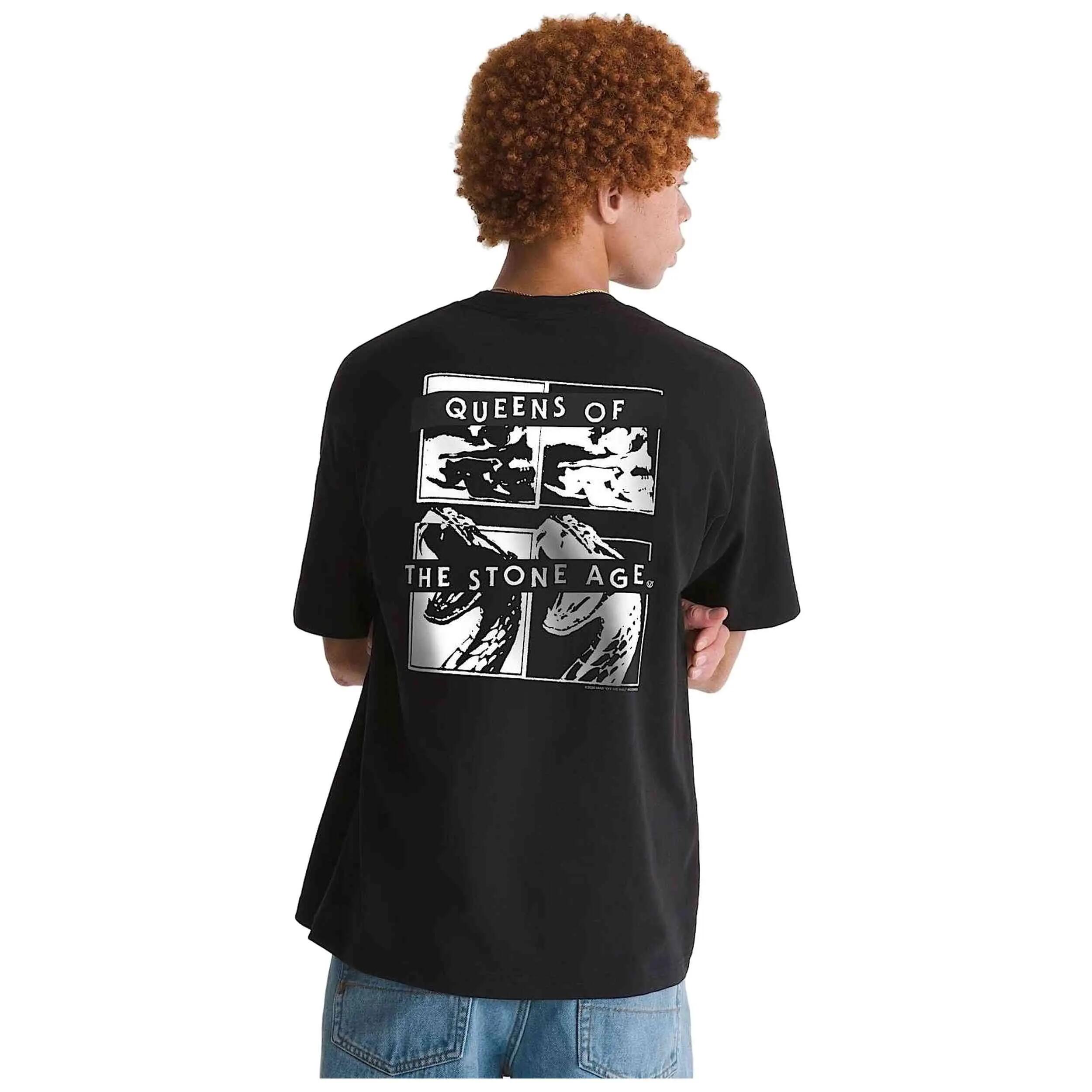 T-shirt Vans modèle Queens of the Stone Age Snake pour unisexe 3/4