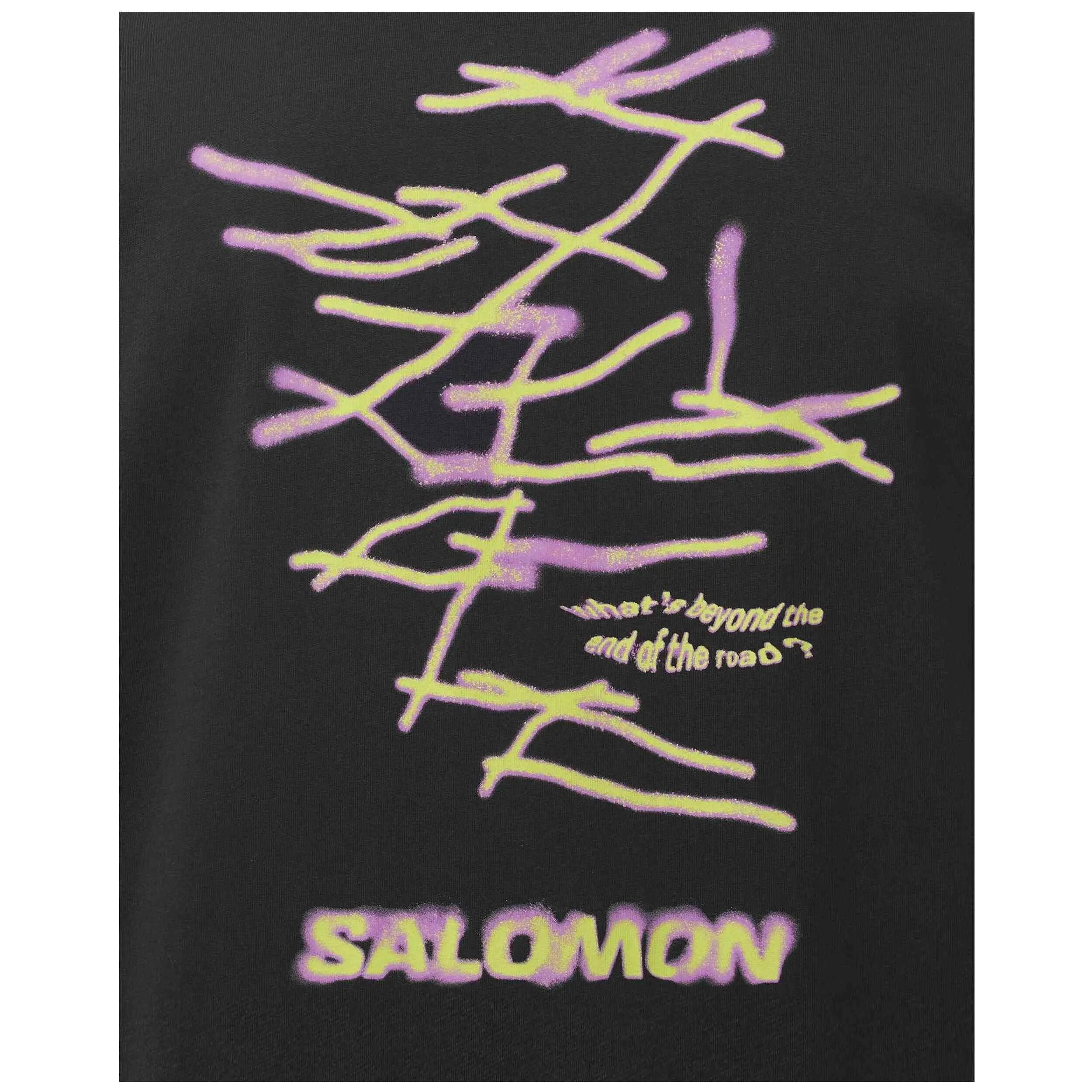 Maglia a maniche corte Salomon modello Wild Rays Graphic per uomini 5/5