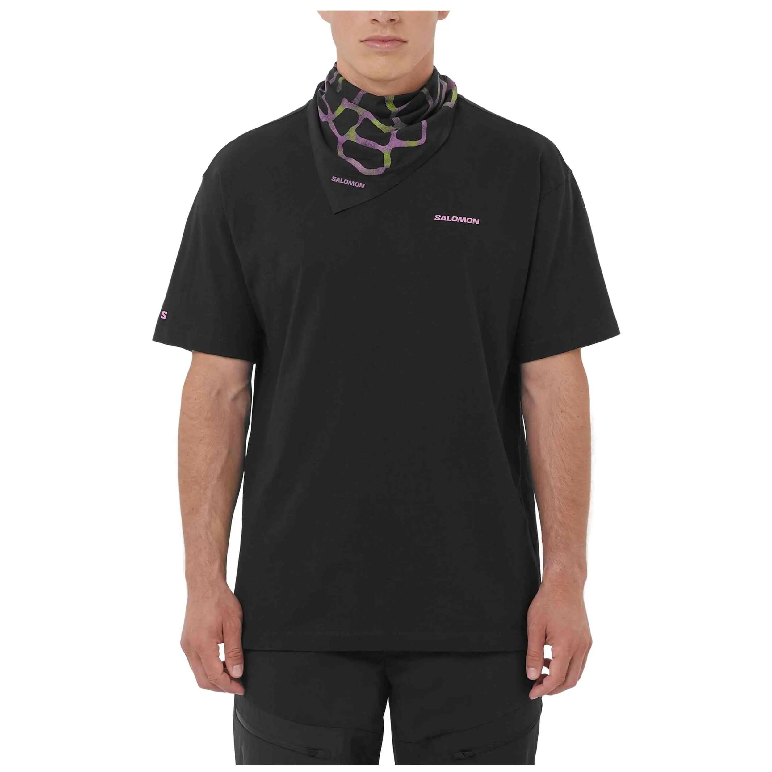 Maglia a maniche corte Salomon modello Wild Rays Graphic per uomini 3/5