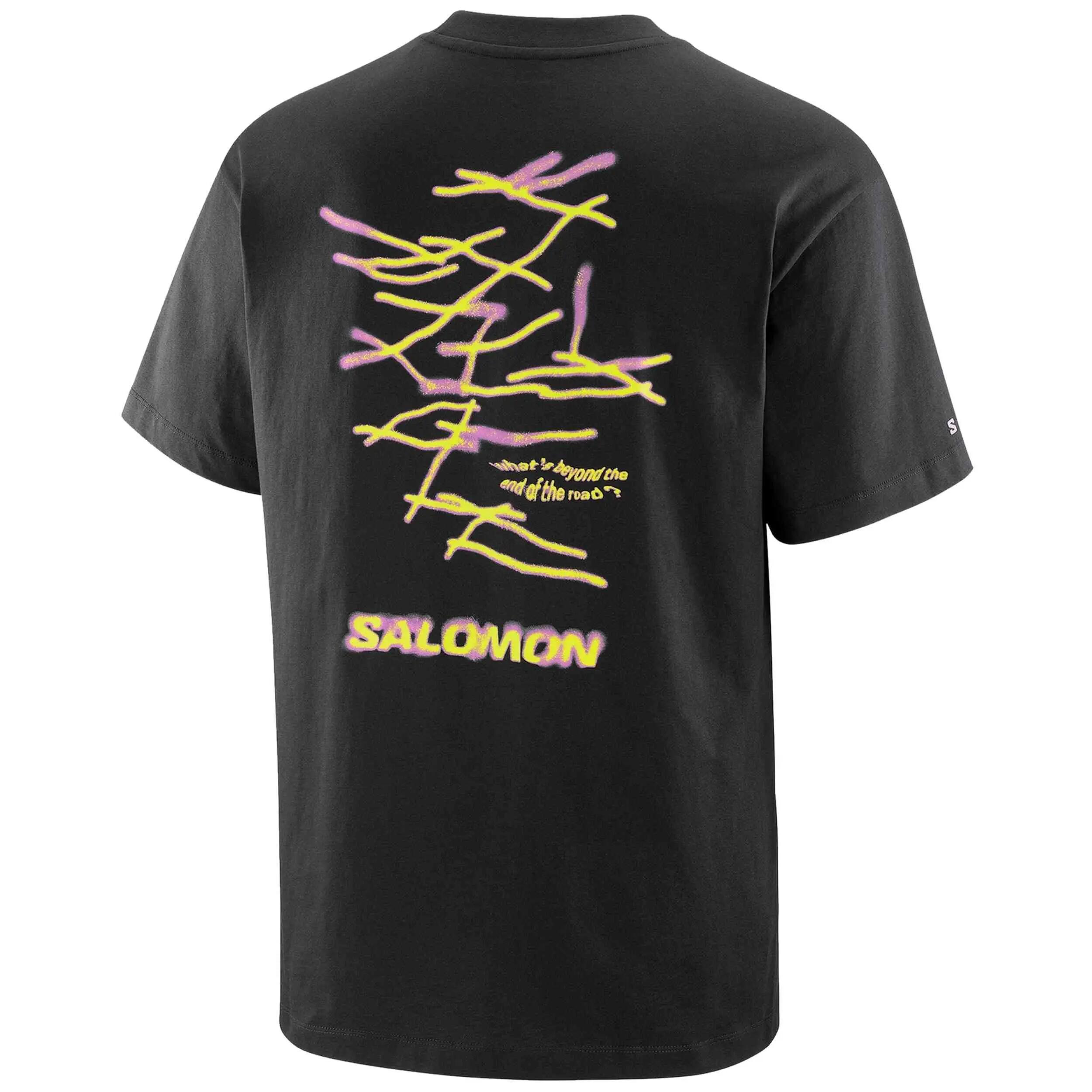 Maglia a maniche corte Salomon modello Wild Rays Graphic per uomini 2/5