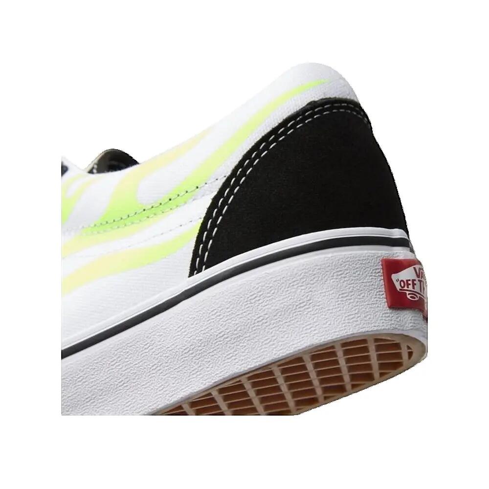 Chaussures Vans Old Skool Flames Noir/Blanc 3/3