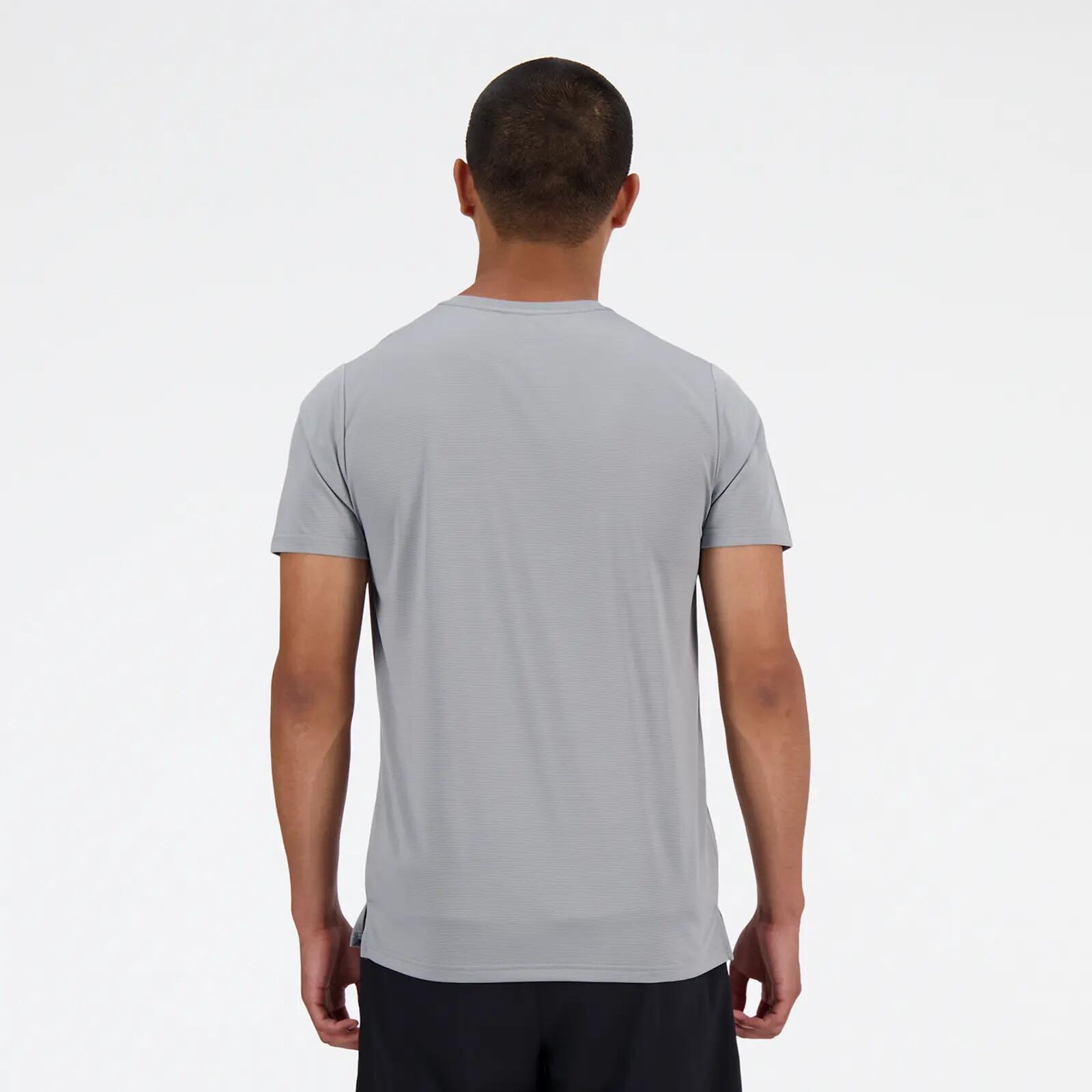 T-shirt New Balance modèle MT41222YST pour unisexe 5/6