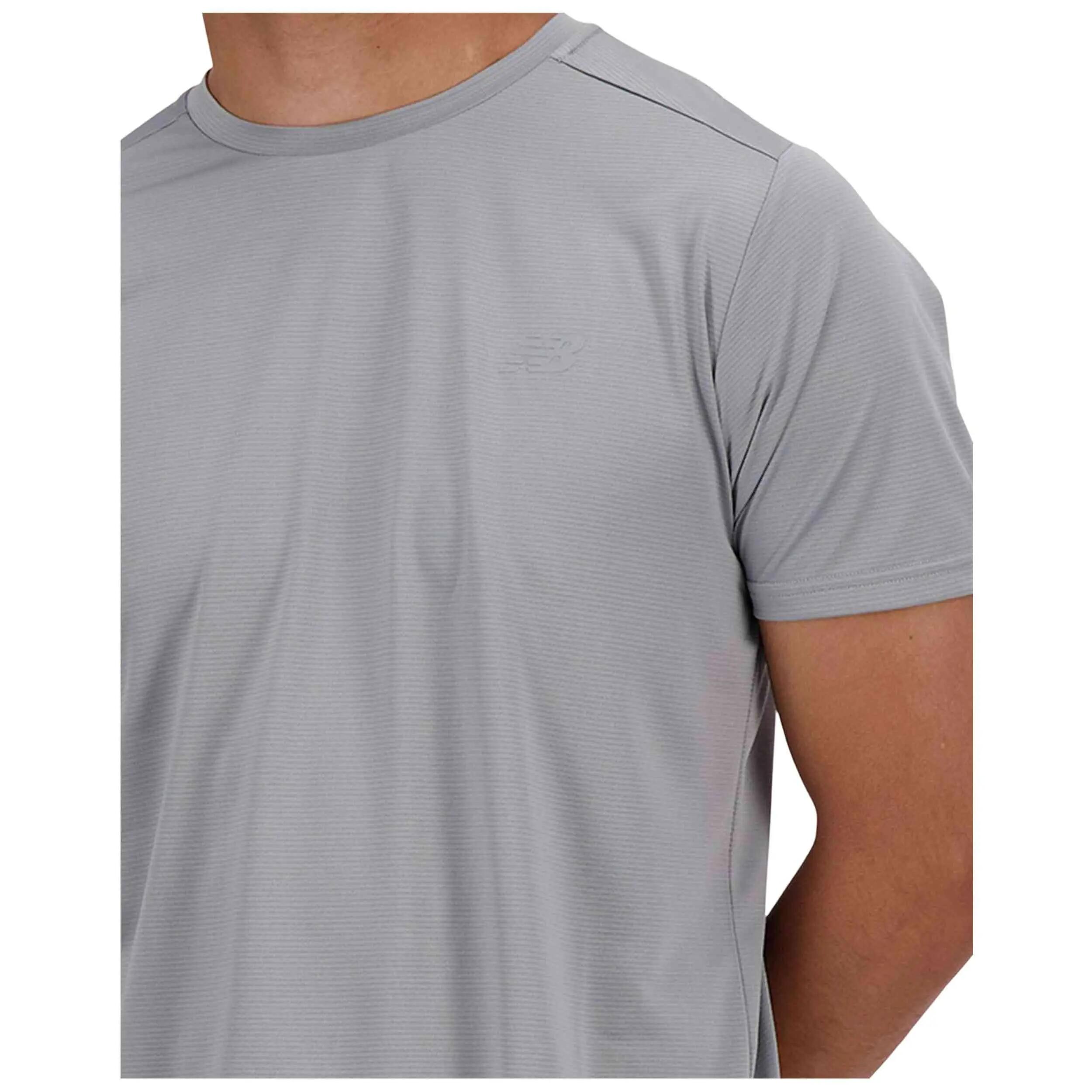 T-shirt New Balance modèle MT41222YST pour unisexe 4/6