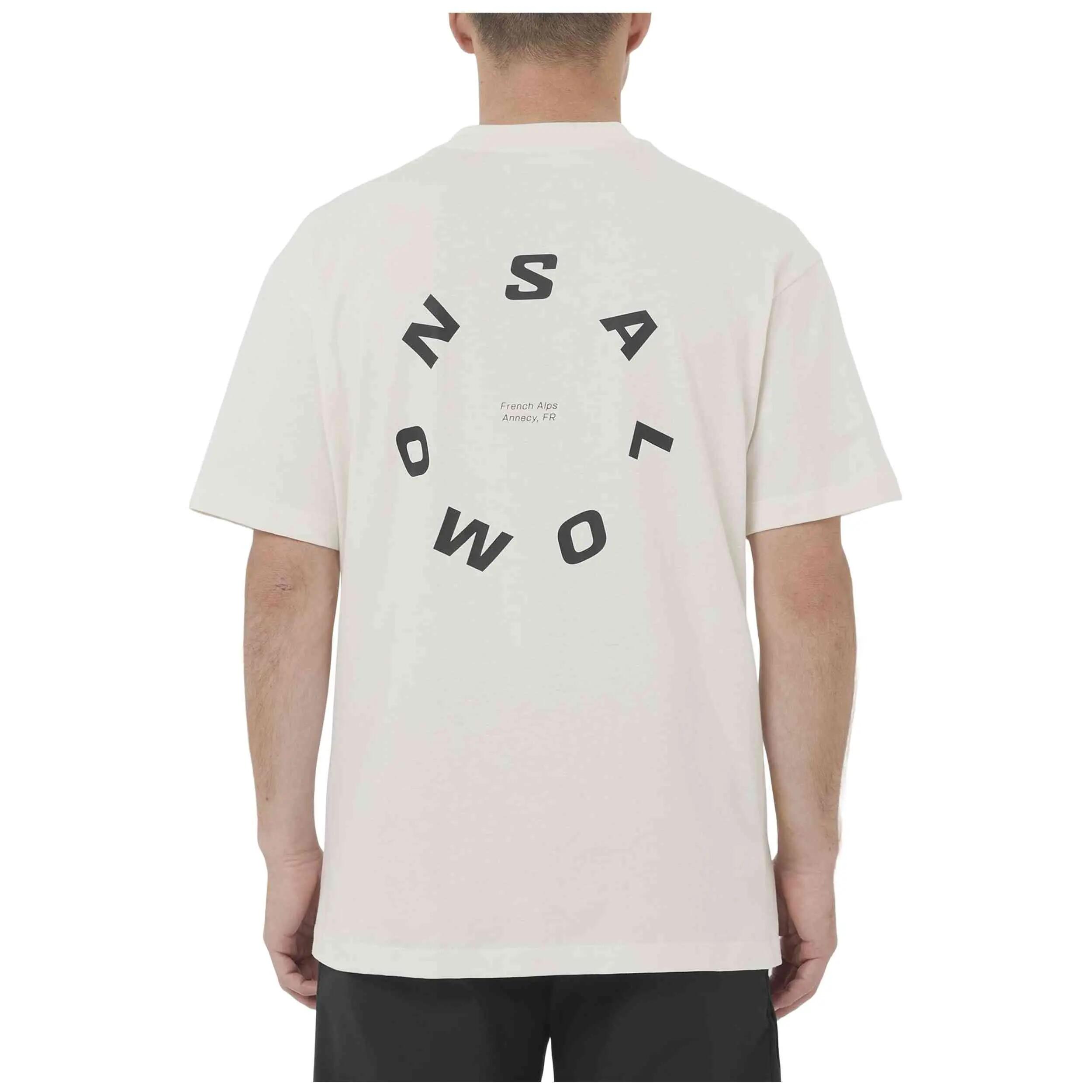 T-shirt Salomon modelo Round Logo Graphic para homem 3/5