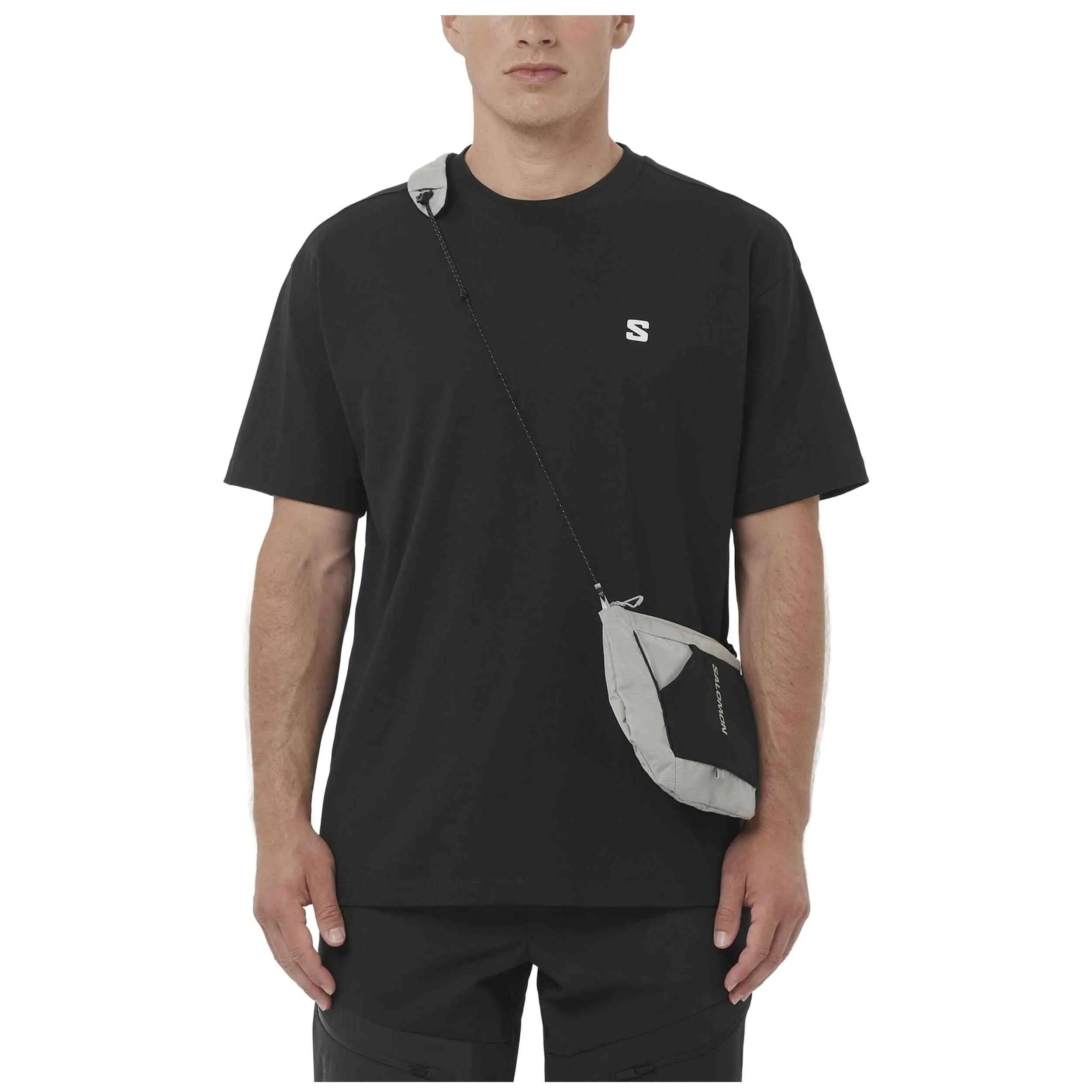 Kurzarmshirt Salomon Modell Round Logo Graphic für männer 2/4