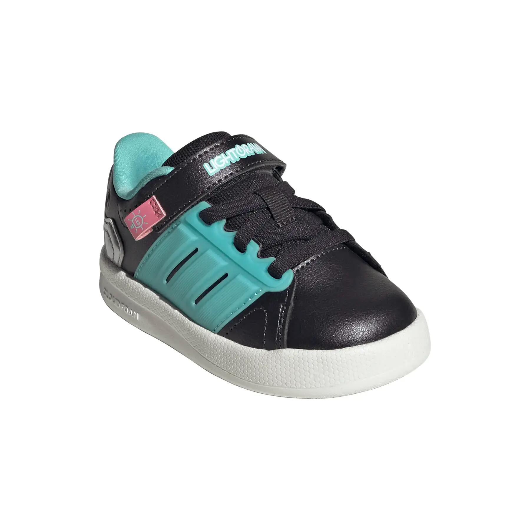 Baskets bébé adidas Lightorama Court 3/7