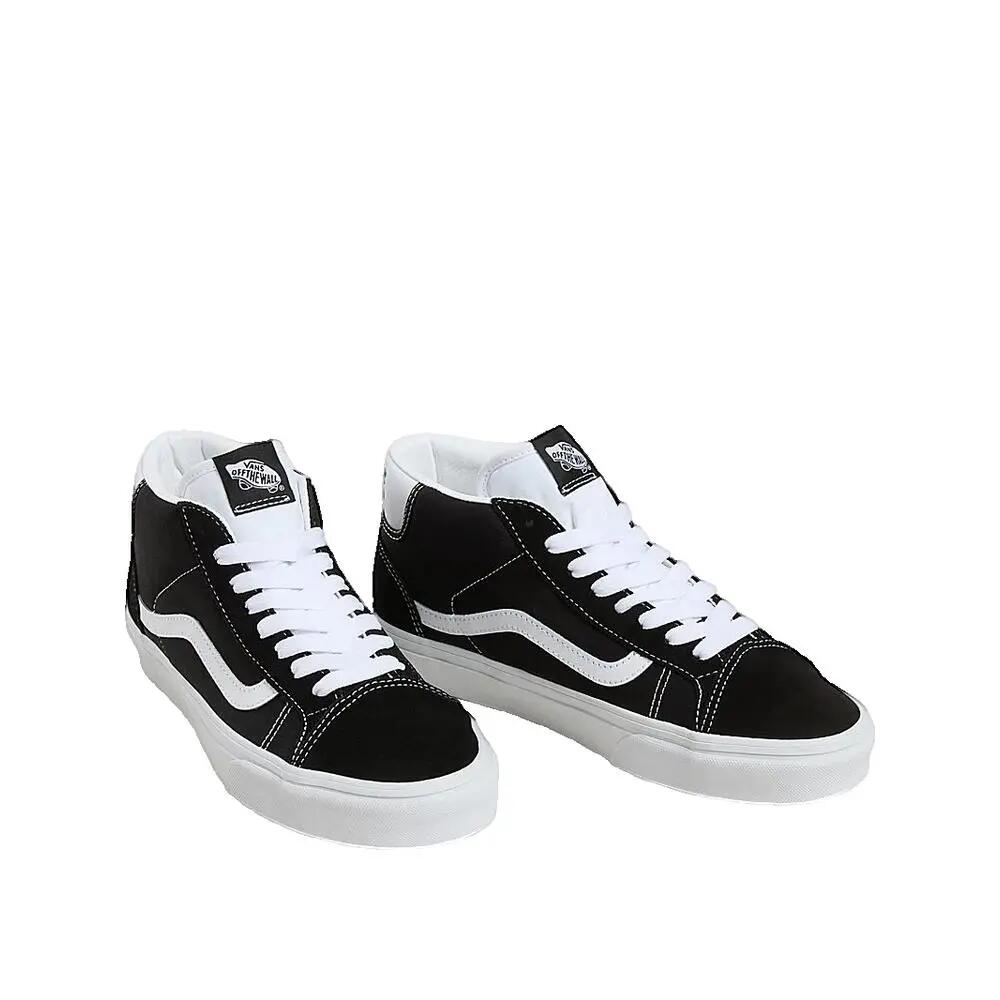 Vans Mid Skool 37 Schuhe Schwarz/Weiß 3/3