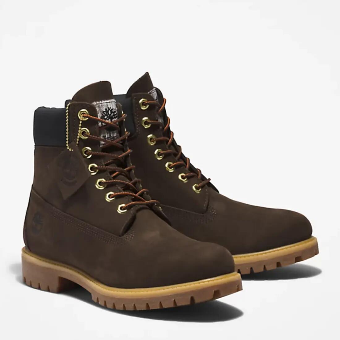 Chaussures Timberland 6 Inch Premium Marron 4/7