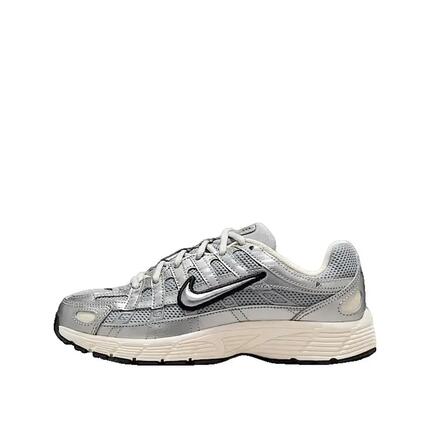 Chaussures Nike P-6000 GS Métallique Argent