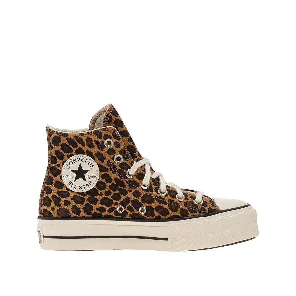 Zapatos Converse Chuck Taylor All Star Lift Platform Leopardo Suede 2/2