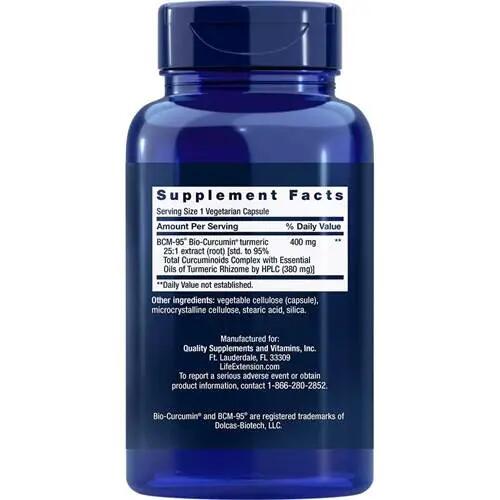 Herbes et extraits Désintoxication Super Biocurcumin Turmeric Extract 60 pcs 2/2
