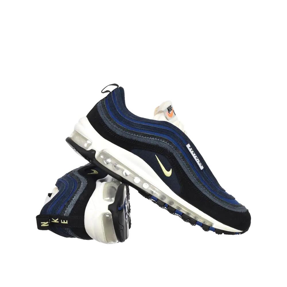 Chaussures Nike Air Max 97 SE Noir/Bleu/Blanc 2/4