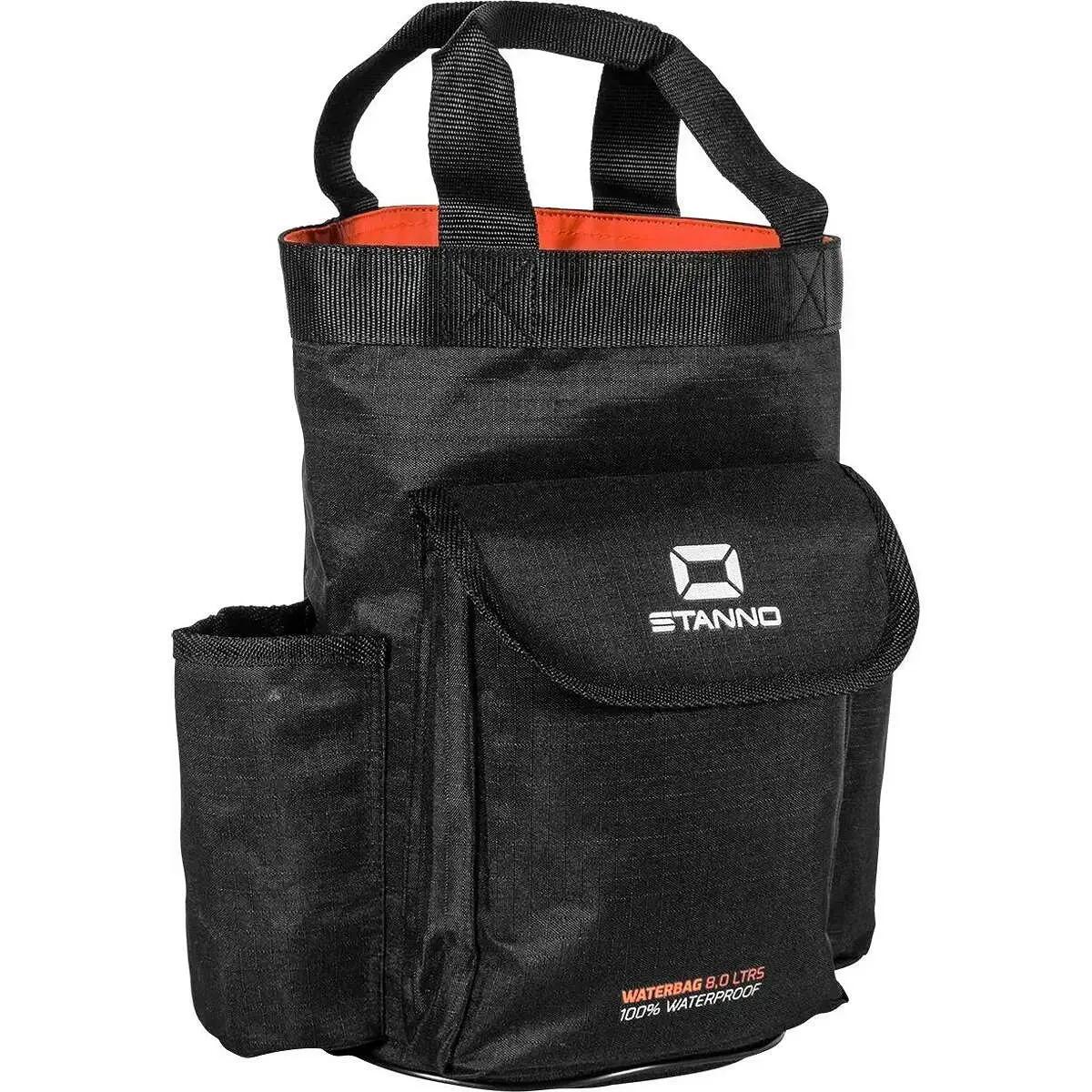 Unisex - sport - wasserdichte sporttasche - 8 liter - stanno - schwarz 3/5