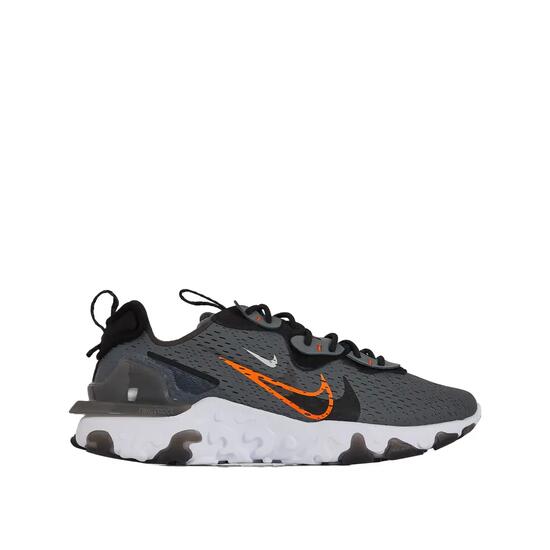 Scarpe Nike React Vision Grigio fumo/Nero/Arancio acceso