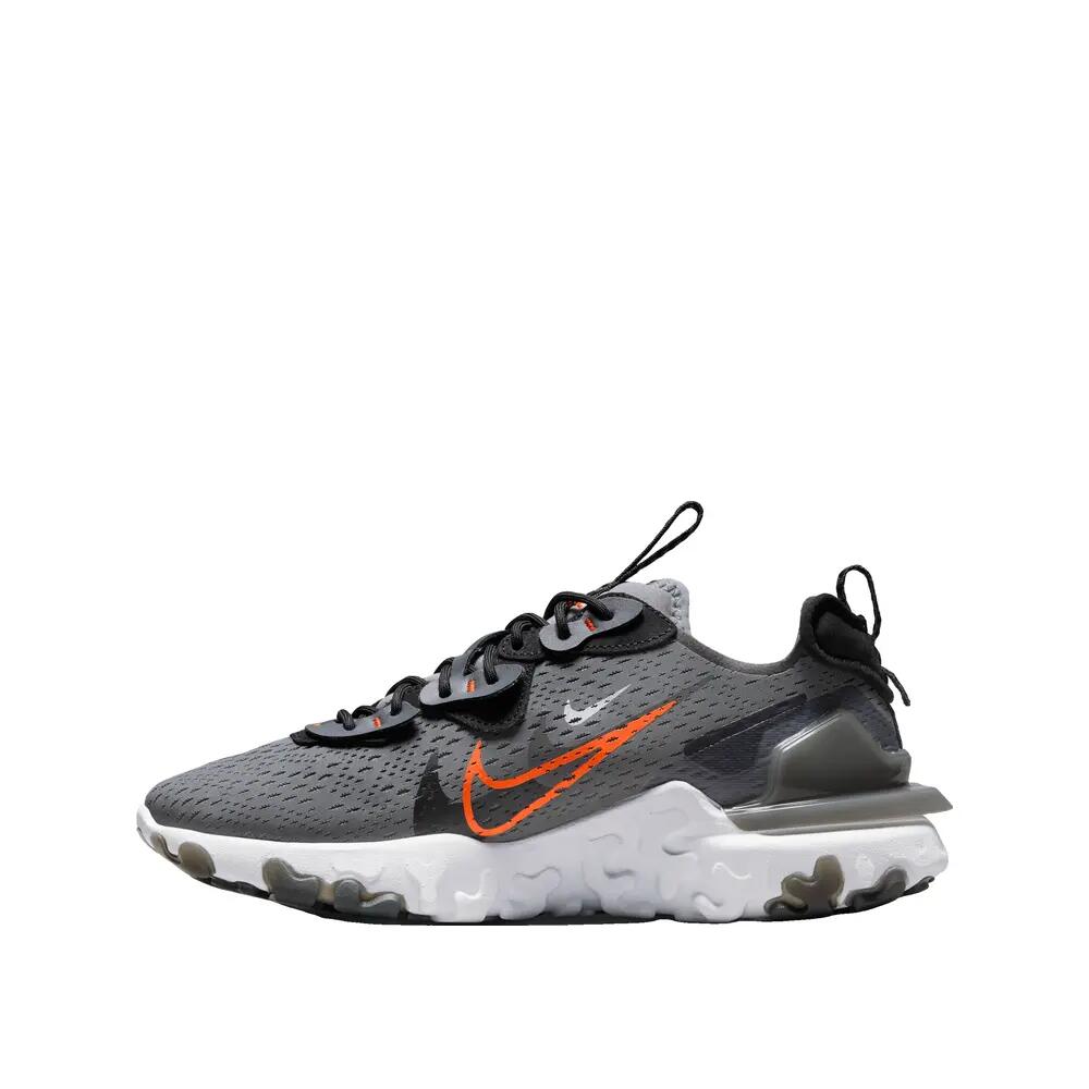 Scarpe Nike React Vision Grigio fumo/Nero/Arancio acceso 5/5