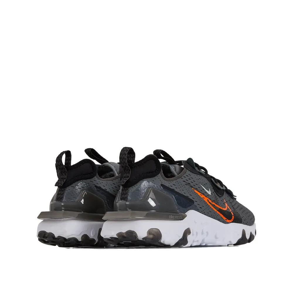 Scarpe Nike React Vision Grigio fumo/Nero/Arancio acceso 4/5