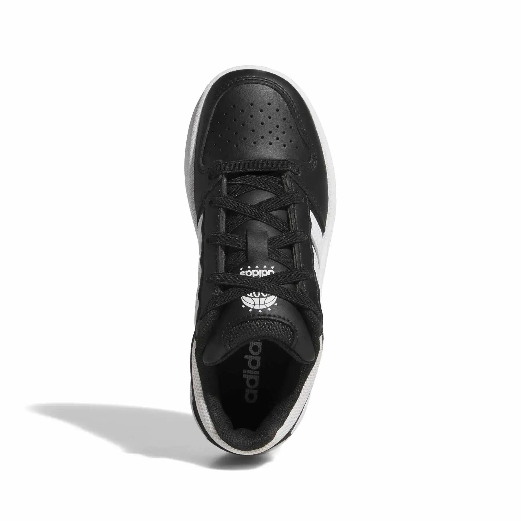 Sapatilhas de criança com atacadores adidas Hoops Classic 5/7