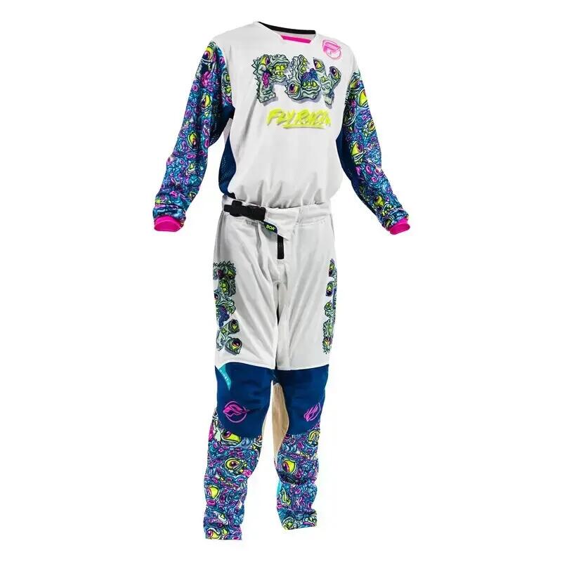 Pantalon moto cross enfant Fly Racing Kinetic Mesh 3/6