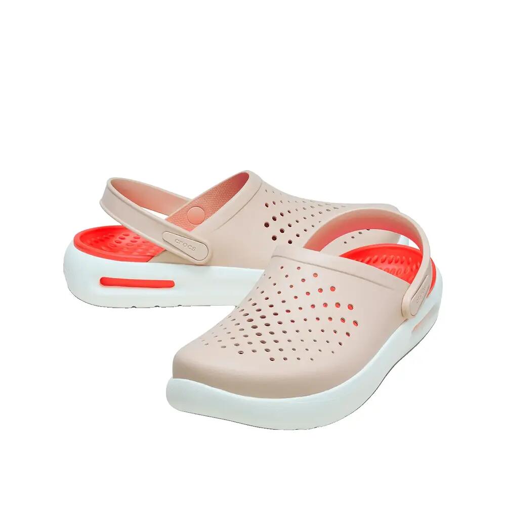 Sabots Crocs Inmotion Beige/Rojo 3/6