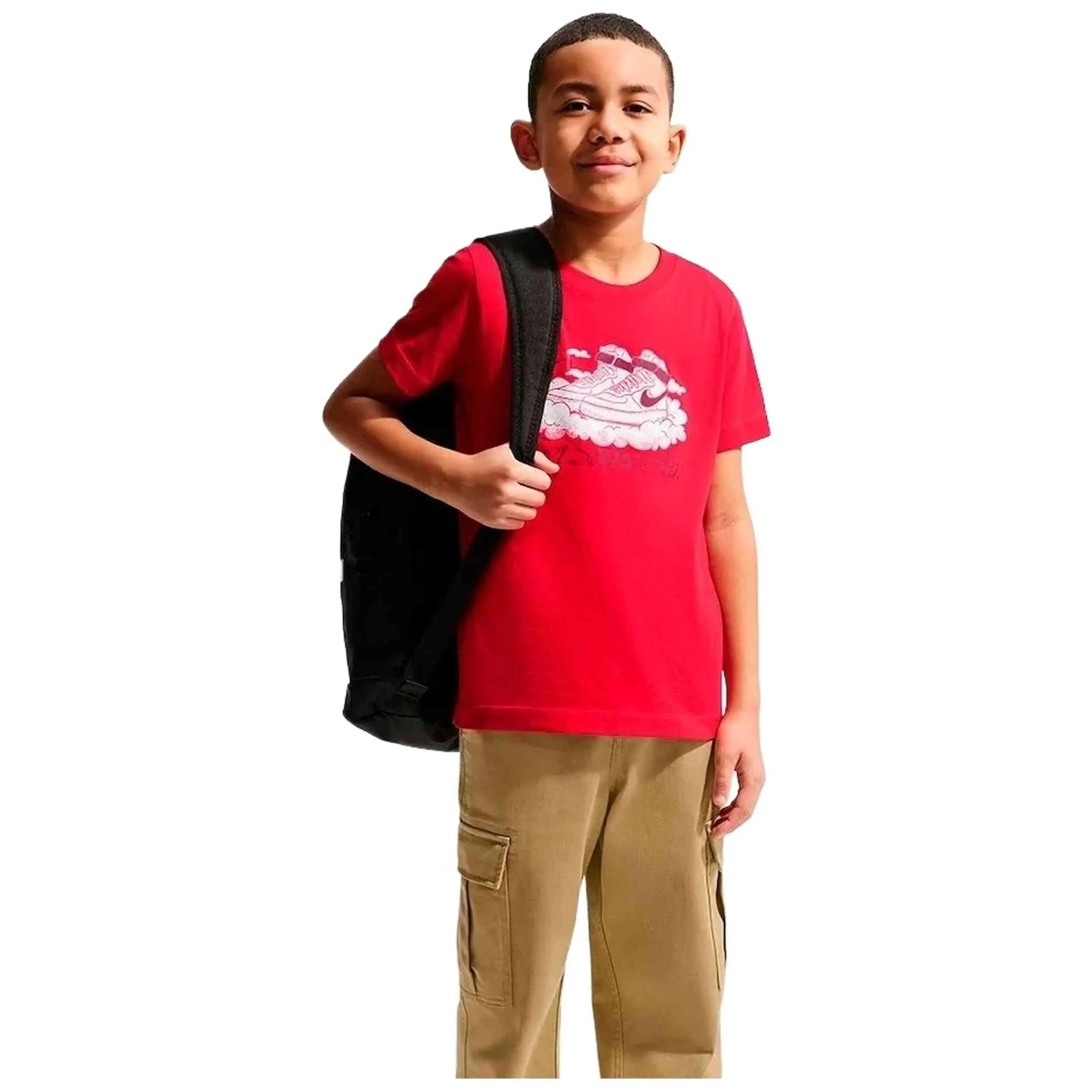 Camiseta de manga corta Nike modelo K Nsw Tee Af1 Vibes para niños unisex 3/3