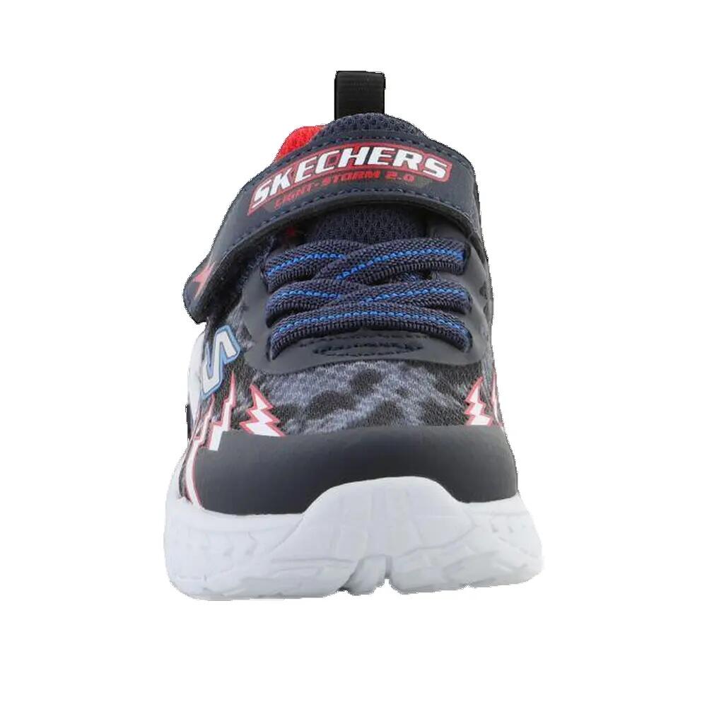 Chaussures Skechers Light Storm 2.0 Bleu/Rouge 2/3
