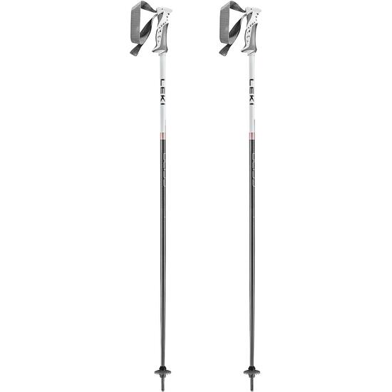 Bâtons de ski Leki Bliss Gunmetal/Blanc/Rose Gold