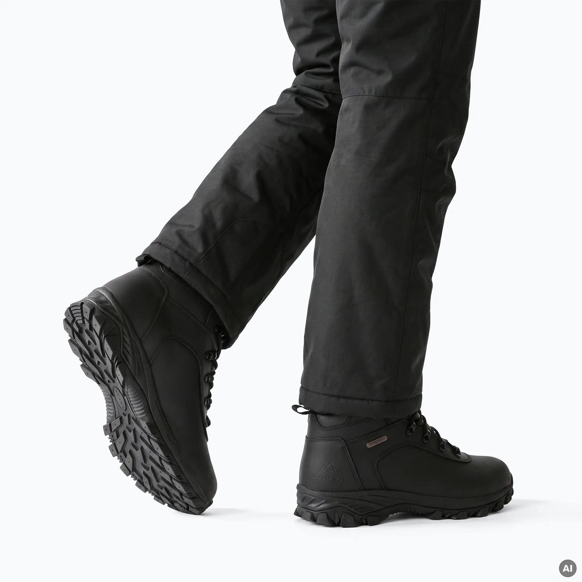Ghete de zăpadă pentru bărbați KADVA MAXPRO MID WP negru 3/7