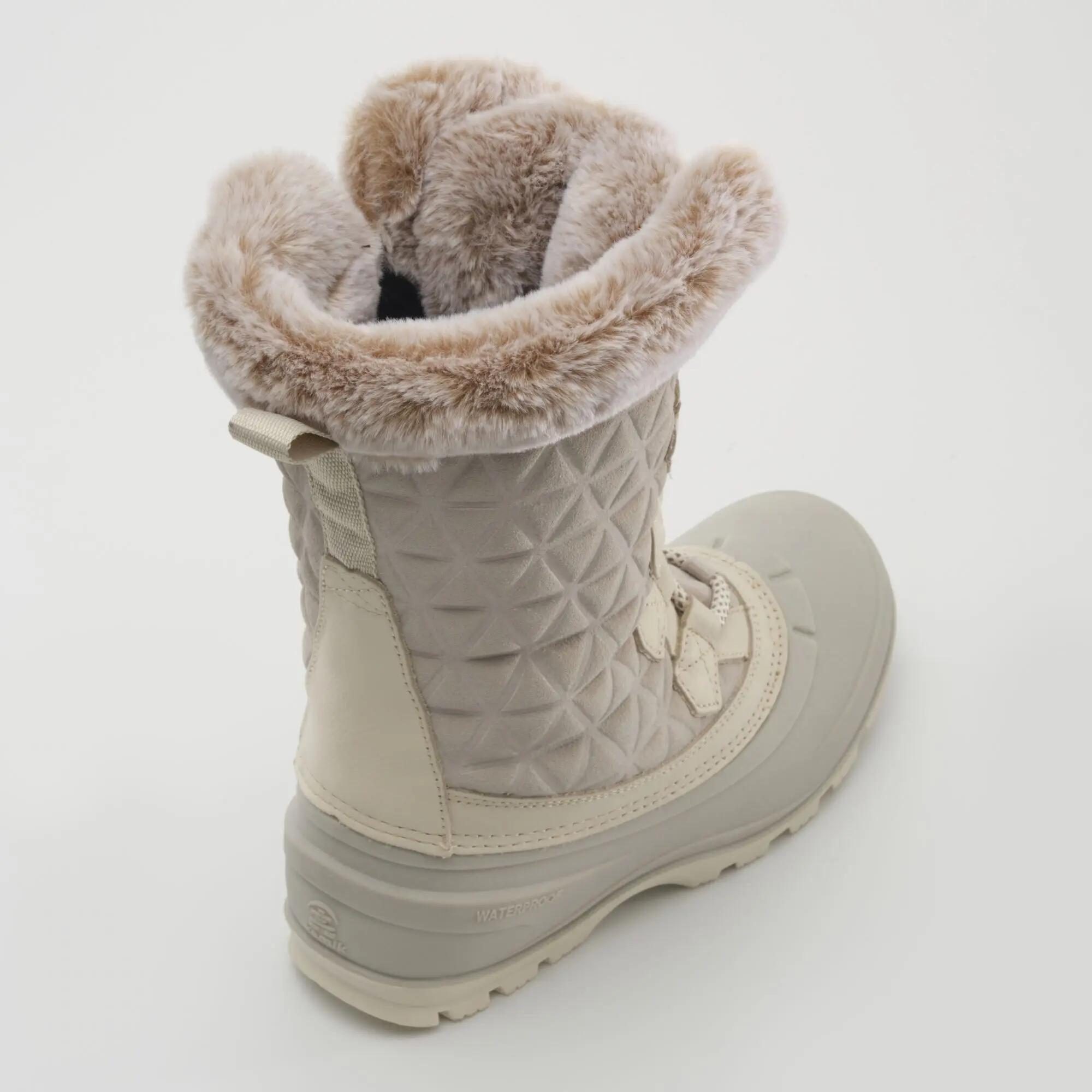 Femme  SNOVALLEY6 Bottes d'hiver Blanc cassé 4/8
