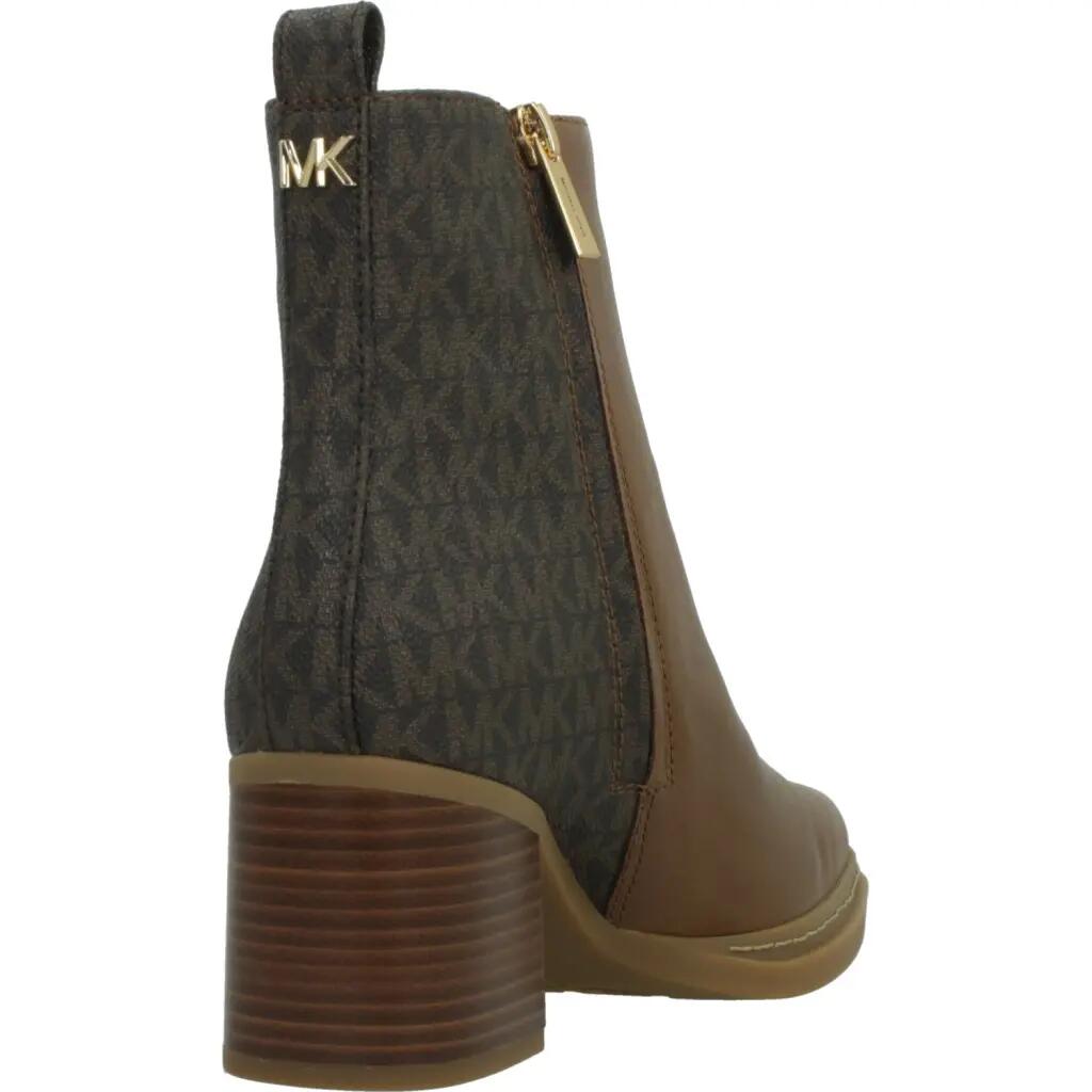 MICHAEL KORS LEX BOOTIE Jasnobrązowy 3/5