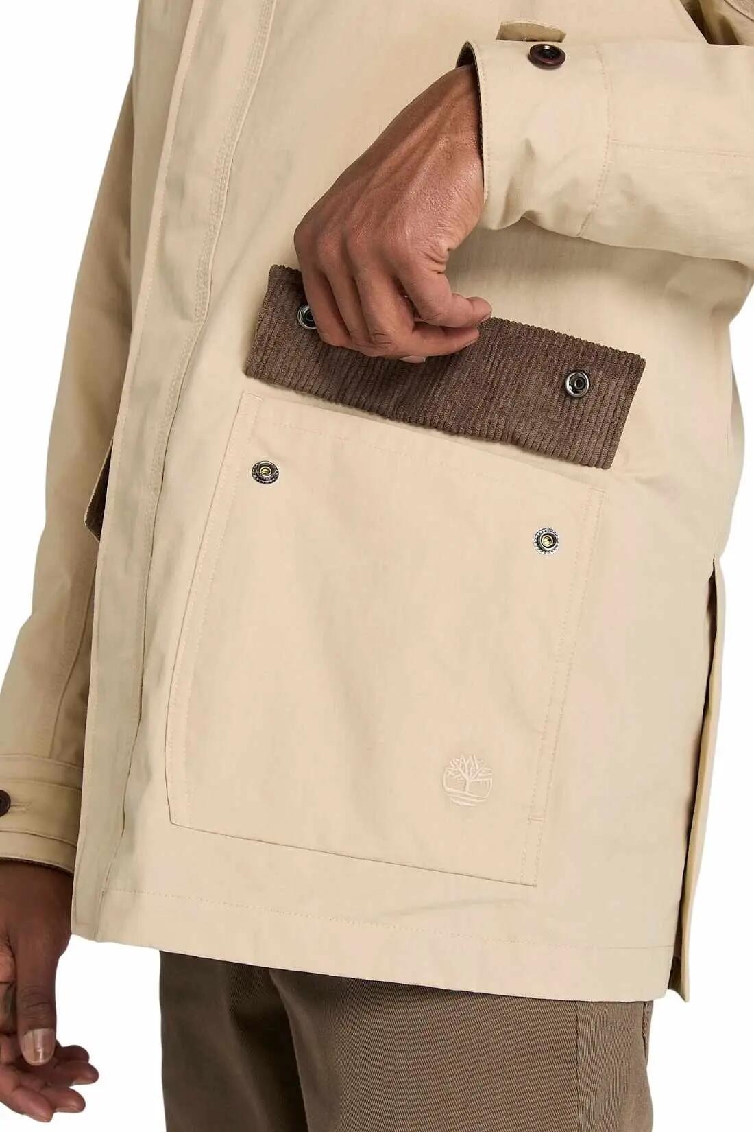 Herren - Regenjacke - wasserdicht - Barn Wenham - beige 5/6