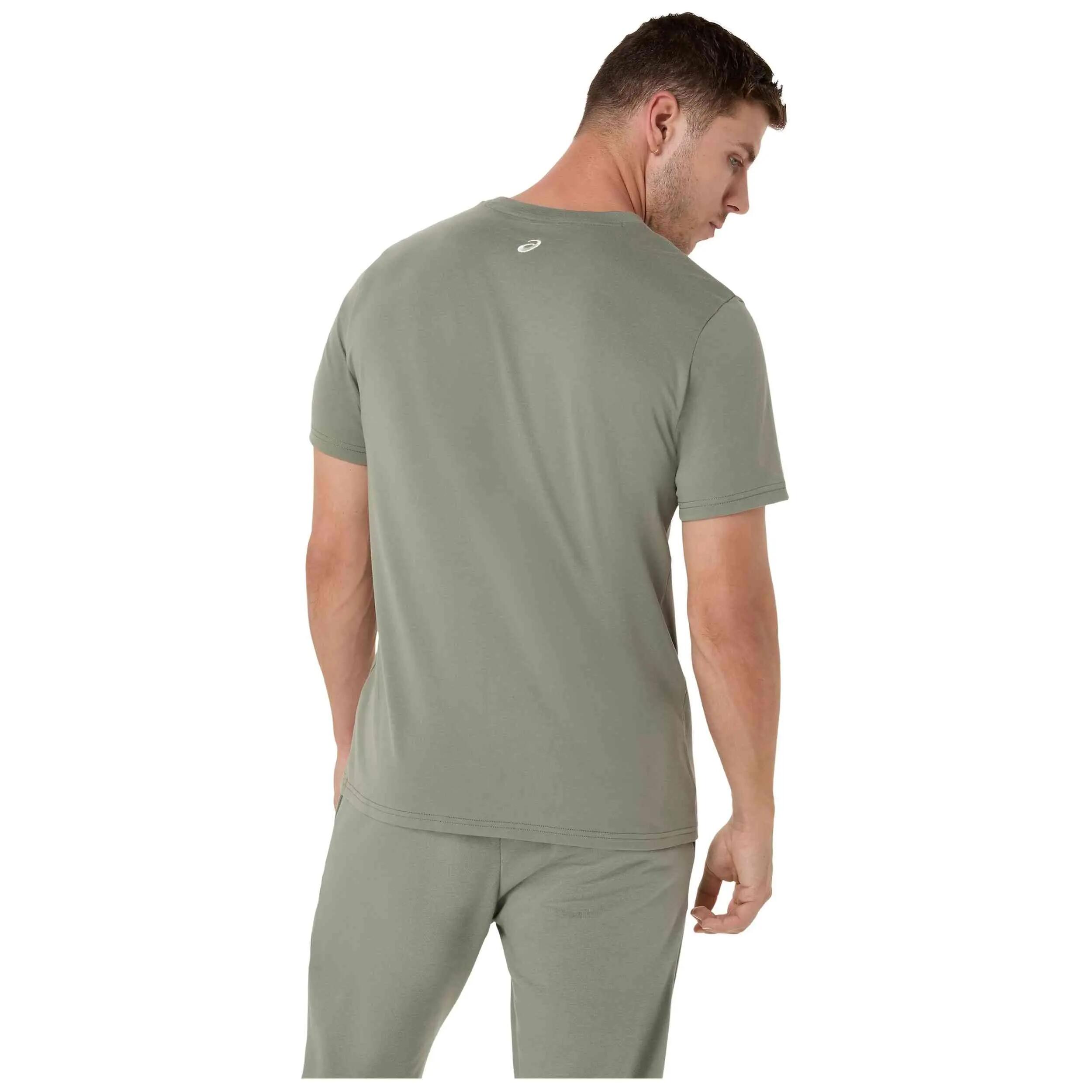 T-shirt met korte mouwen Asics model CHEST LOGO TEE voor mannen 2/5