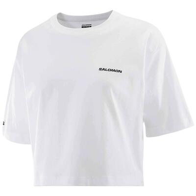 T-shirt met korte mouwen salomon model logo voor vrouwen